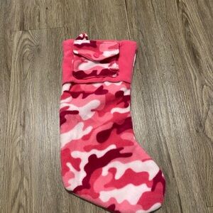 Pink Camouflage Christmas Stocking